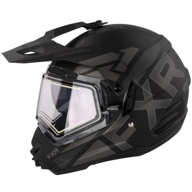 Torque X Evo Helmet w/ E Shield & Sun Shade - Black Ops