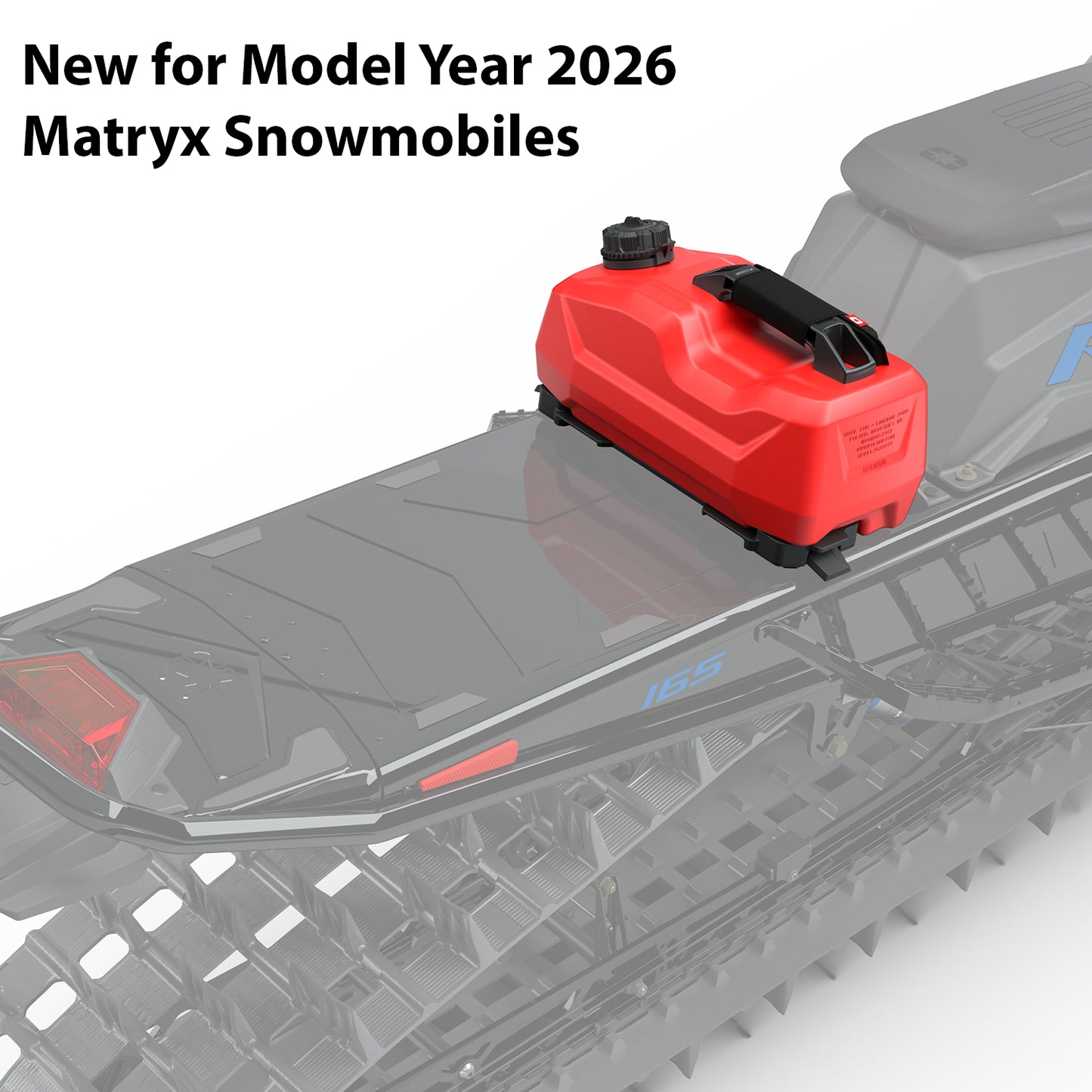 Polaris Snowmobile Fuel Transport Kit with Mount