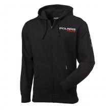 Mens Race Full Zip Black