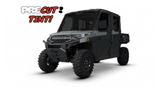 Pre Cut Tint - Polaris Ranger XP 1000 Crew Cab (2018-Current)