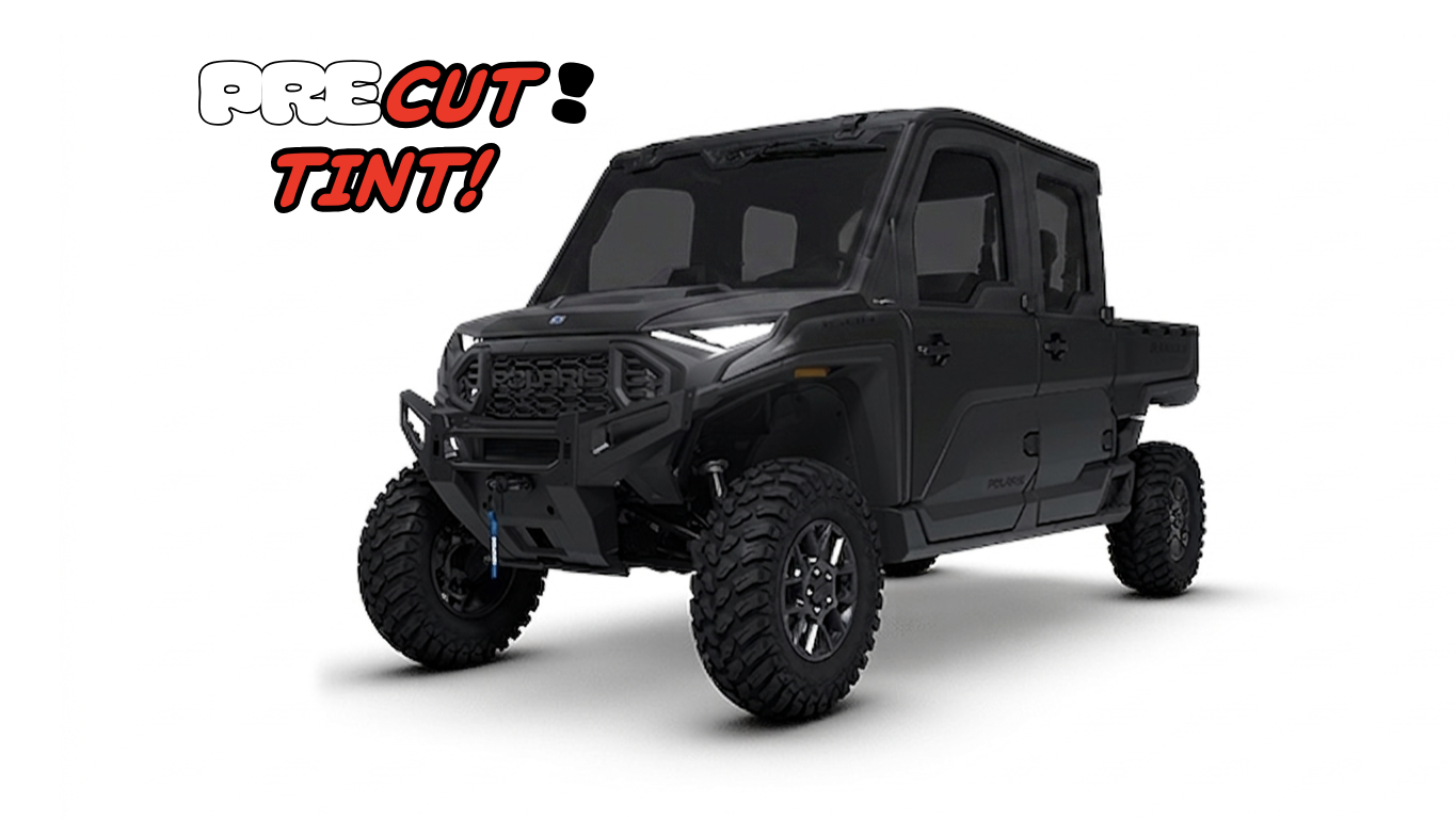 Pre Cut Tint -Polaris Ranger XD 1500 Crew Cab (2024-CURRENT)