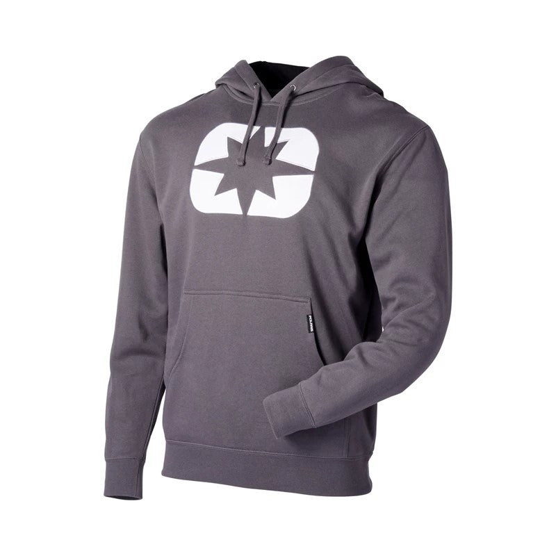 M ICON HOODIE - GRY/WHT