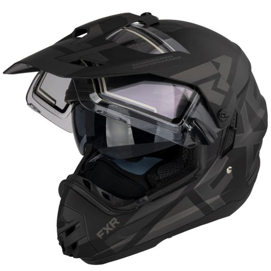 Torque X Evo Helmet w/ E Shield & Sun Shade - Black Ops