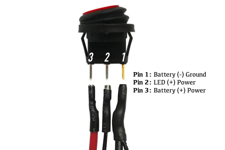 Whiteout LED Safety Light for 2015+ Polaris Axys/Matryx chassis